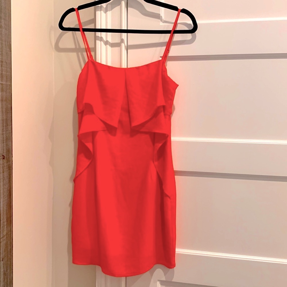 Vintage Coral Dress Size Small